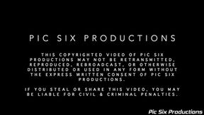 Barefoot Mel Sloppy Ball Draining Blowjob