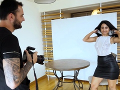 Sultry Latina with a perfect ass gets nailed hard in casting