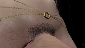 POV Futanari. Threesome. the Nun Was Tied up and Sucked Her Large Penis Until She Came in Our Mouths