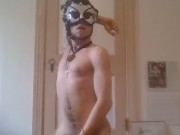 Aiden Diamond’s Masquerade Masturbation 1 -- Feeling Myself