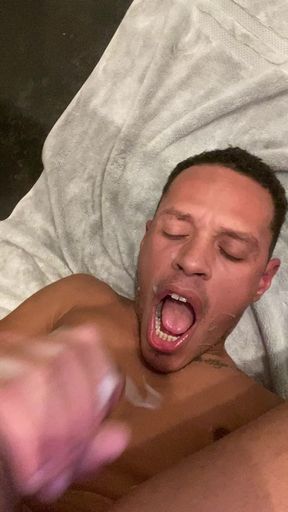 facial - cover me with squirt and cum and piss