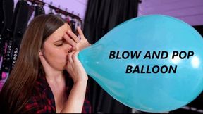 Blow and pop balloon (wmv)