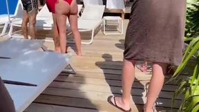 hard video solo je me gode devant tous les clients libertins au club l abso spa...