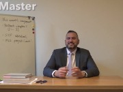 Teacher tells adult student to stay after class to worship his ass and fart in his face PREVIEW