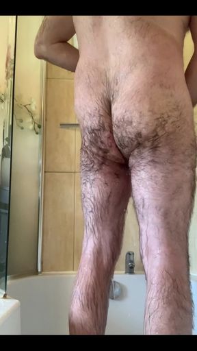 Love My Fur Being Warm and Wet, Good View of My Arse