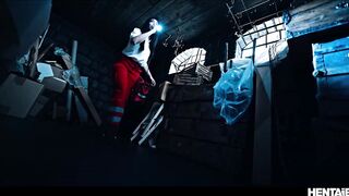 MILF Gets Filled with LOADS of Monster Cum Nonstop - Little Puck Hentai Alien Invasion