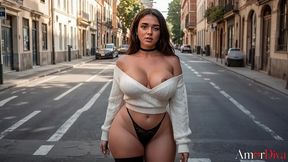 i completely emptied my balls inside this insatiable tan girl, making her tremble from the weight of my sticky cum [ai]