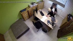 LOAN4K Gorgeous lady has no choice so why gives herself to loan agent