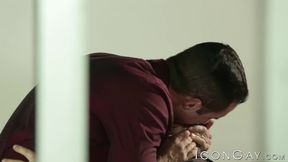 Submissive Andy Banks allowed me to handle his body for a swift fucking