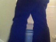 Pissing, Undressing and Sitting, Only to Relax, Afterwards, on My Toilet