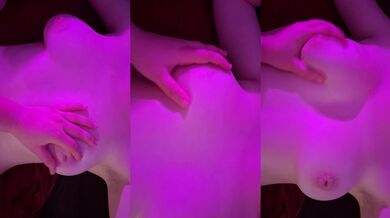 I love her boobs so much! Playing with tits