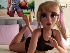 Animated FUTANARI Chicks Rough ANAL Sex