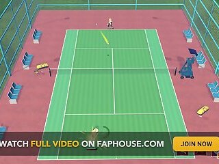 Ep11: Hentai Scenes with Billie and Helen - Academy Love Saga: Tennis Angels Ex