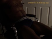 Submitted to an inflated belly, a race against time