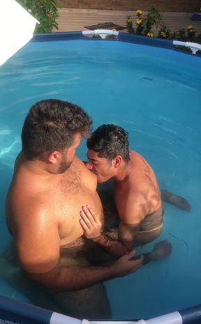 Stepcousin Sucks Nipples and Fat Gay Sucks Cock
