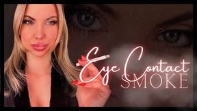 Eye Contact Smoke (Smoking Fetish, Face Fetish, Goddess Worship) 1080WMV