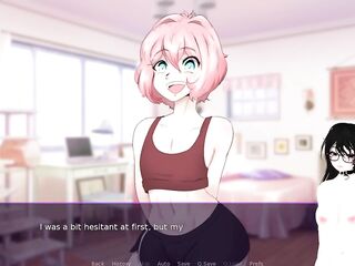 Trans Cutie being called cute by Femboy leads to sex