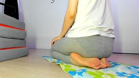 Wiggling my toes