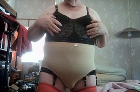THE COCKSUCKIER - dirty talk and horny fat cum pig cumming