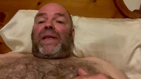 Lanista Bear gets his groins creamed and soothed due to red raw skin request inc cumshot