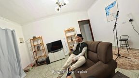 I let my lesbian neighbor touch my cock.