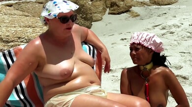 April submits to discipline in plastic and silver under the sun
