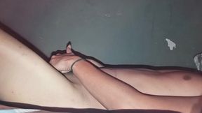 Teen Boy Close up His Body