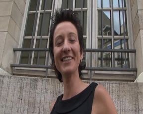 Cougar French Slut in Stockings Enjoys Anal Sex