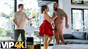 DADDY4K. Sexy whore Una Fairy doesn'_t mind whom to give her sexy natural body