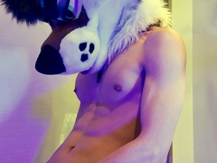 Solo masturbation and gay climax