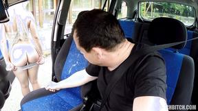 ”Charming Blonde TEEN Gets Driver´s Lesson”