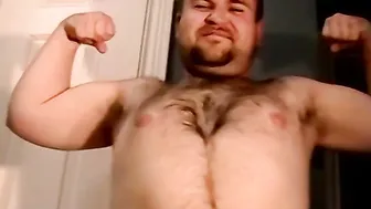 Chubby amateur gets intense interracial blowjob and cums hard