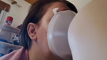 My friend farts in my face using a funnel 4K