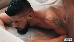 STUDS - Bearded Hunks Marco Napoli And Justin Jett Size Each Other Up And Give In To Sexual Temptation