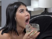 Submissive Slut Takes Piss In Mouth