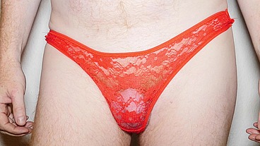 Red Lace Panties Preview