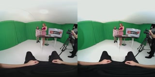 VR BANGERS Curvy Skylar Snow Discovers Really Huge Cock This Morning VR Porn