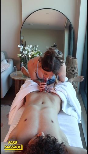 Massage in progress