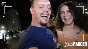 Mara Martinez's First Time Anal Adventure at the Bar: Public Creampie Fun