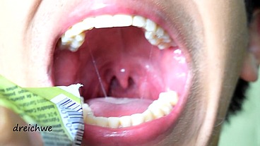 Milk in my throat