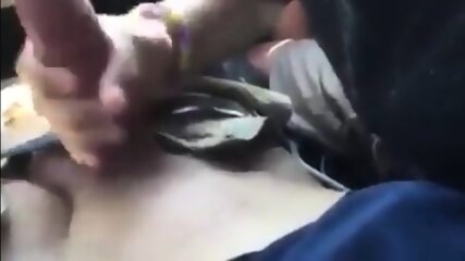 Car blow job.