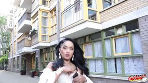 German scout - inked latina bibi diamond pickup for fuck