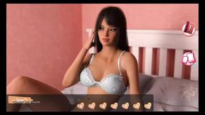 Helping the hotties #6 - The strange woman came to fuck Johann... Stacy played with herself... Kiara gave Johannes a blowjob