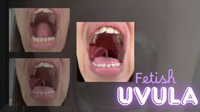 Captivating uvula close-up copy