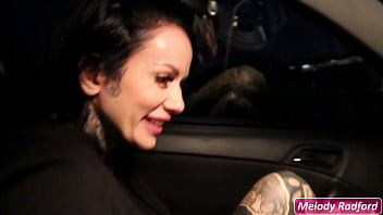 Car To Public Toilet Then Fucked BIG TIT BIG ASS Petite Romantic Goth GYM MILF with Hentai Tattoos FULL VIDEO - Melody Radford