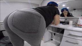 Wet bubble farts in jeans part II