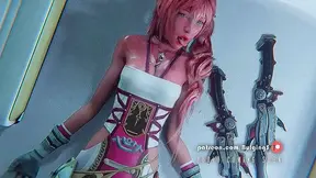 Serah Farron Locks Eyes While Taking Deep creampie – Mindblowing 3D Fuck