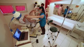 Nurses exam with their slave