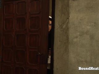 Submission of Sophie: Voyeur Lesbo Maid Can't Stop Peeking Throughout Door