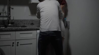 I suck goliath in the kitchen big cocks leave her pussy wrecked